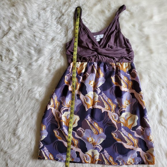 Anthropologie Lilka Silk Twist Detail Dress Medium - Picture 16 of 16